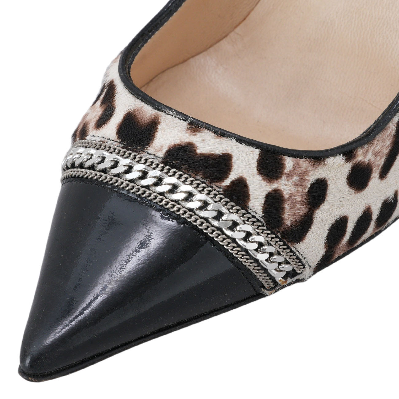 JIMMY CHOO(USED)지미추 송치 펌프스 힐 #36